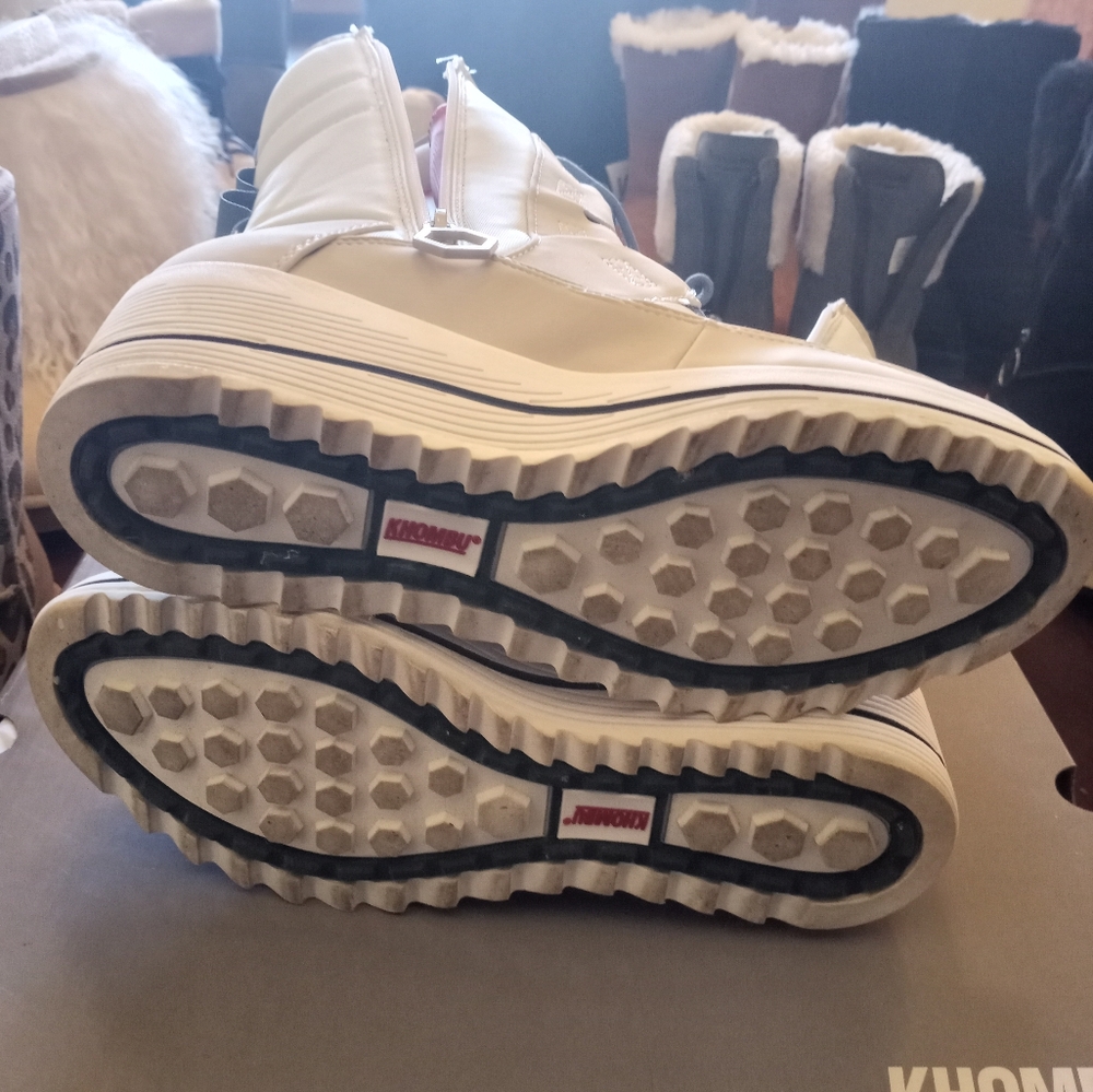 White Combat Boot - Picture 4 of 5